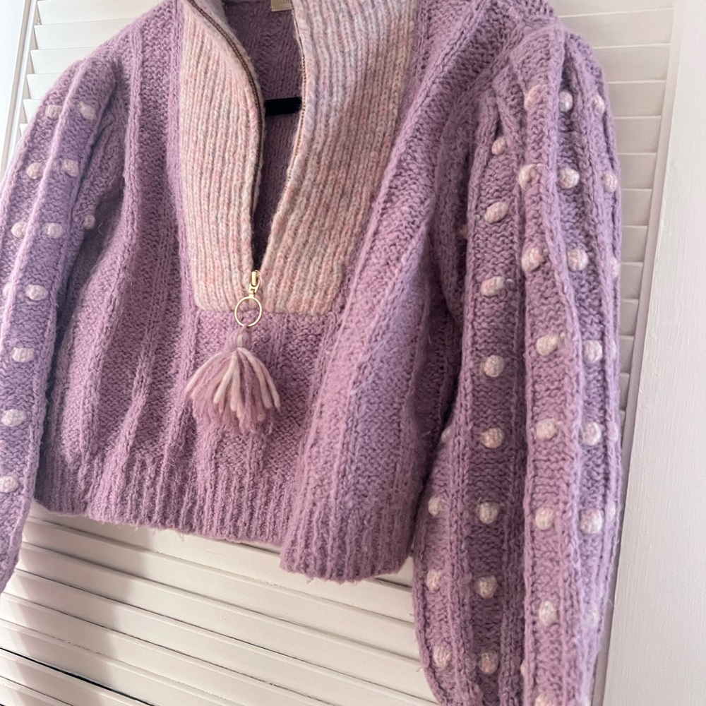 Jonae Cropped Sweater - Picture 3 of 5